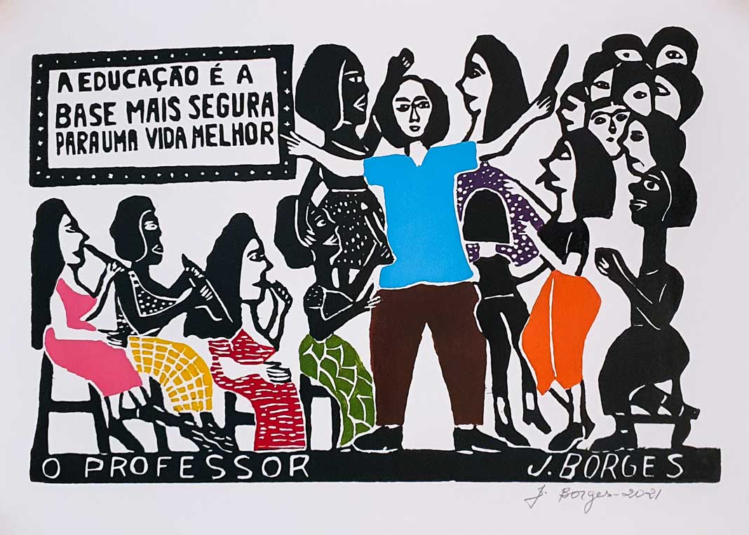 Xilogravuras J Borges e outros artista - Compre online