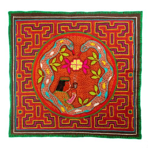 Bordado grafismos Shipibo-Konibo