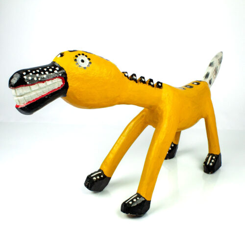 Cachorro amarelo de Geovane Cardoso