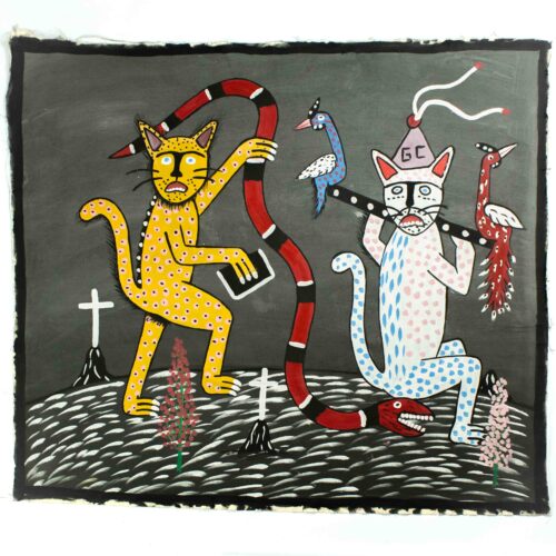 Pintura O fragrante de Geovane Cardoso