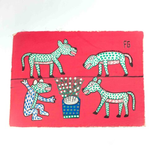 Pintura A bicharada  de Francisco Graciano