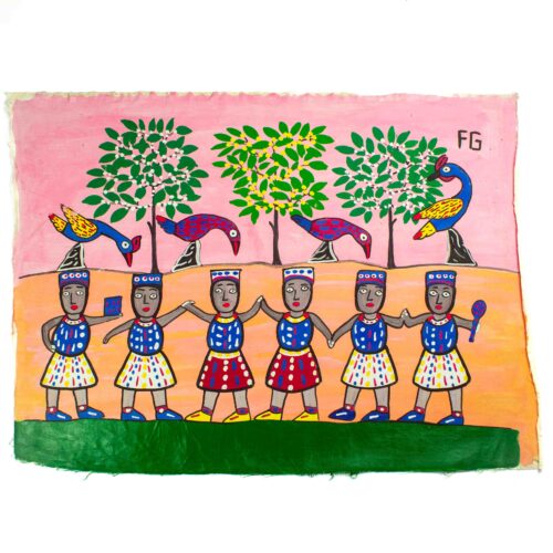 Pintura Maracatu de Francisco Graciano