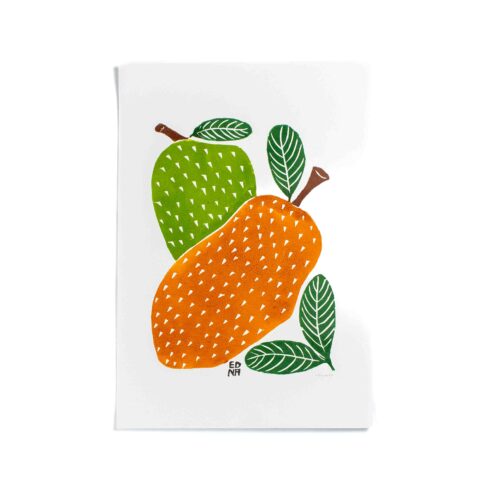 Xilogravura Jaca de Edna (33x49)