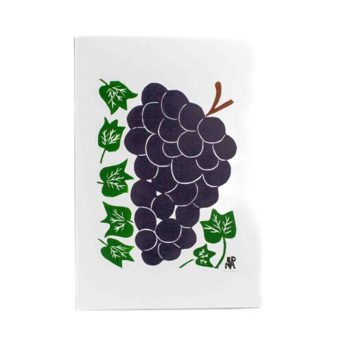 Xilogravura Uvas de Edna (33x49)