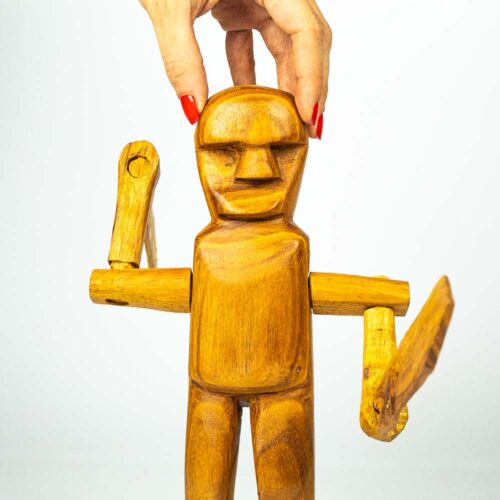 Boneco catavento de Mestre Fida