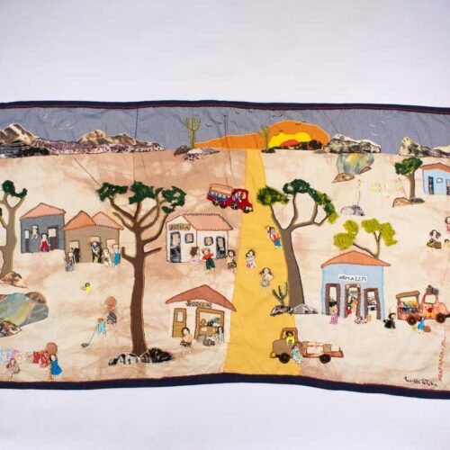 Painel em Tecido G de Zenilda Petuba