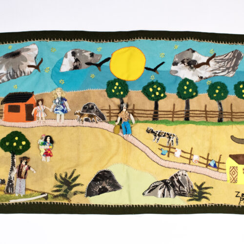 Painel em Tecido M de Zeneide Petuba