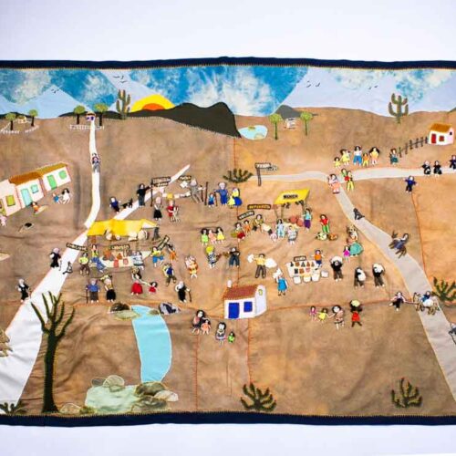 Painel em Tecido GG de Zenilda Petuba