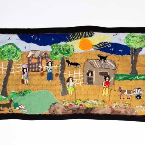 Painel em Tecido M de Zeneide Petuba