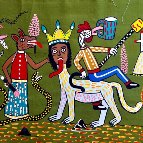 Pintura Diversão no campo de Geovane Cardoso