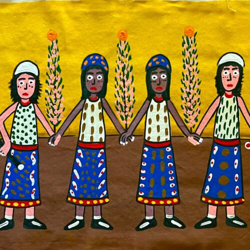 Pintura Maracatu de Geovane Cardoso